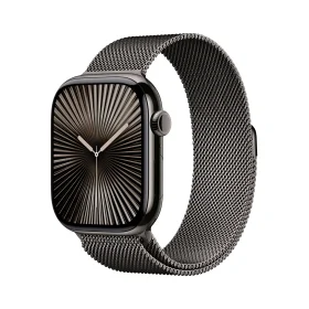 Apple Watch Series 10 GPS + Cellular 46mm Slate Titanyum Kasa Milanese Loop S/M MC7R4TU/A