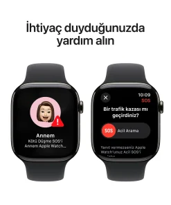 Apple Watch Series 10 Slate Titanyum Yardım