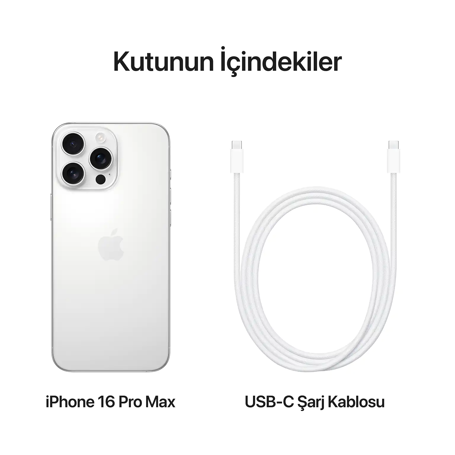 iPhone 16 Pro Max 1TB Beyaz Titanyum MYX53TU/A-Teşhir 8 iPhone 16 Pro Max 1TB Beyaz Titanyum MYX53TU/A-Teşhir