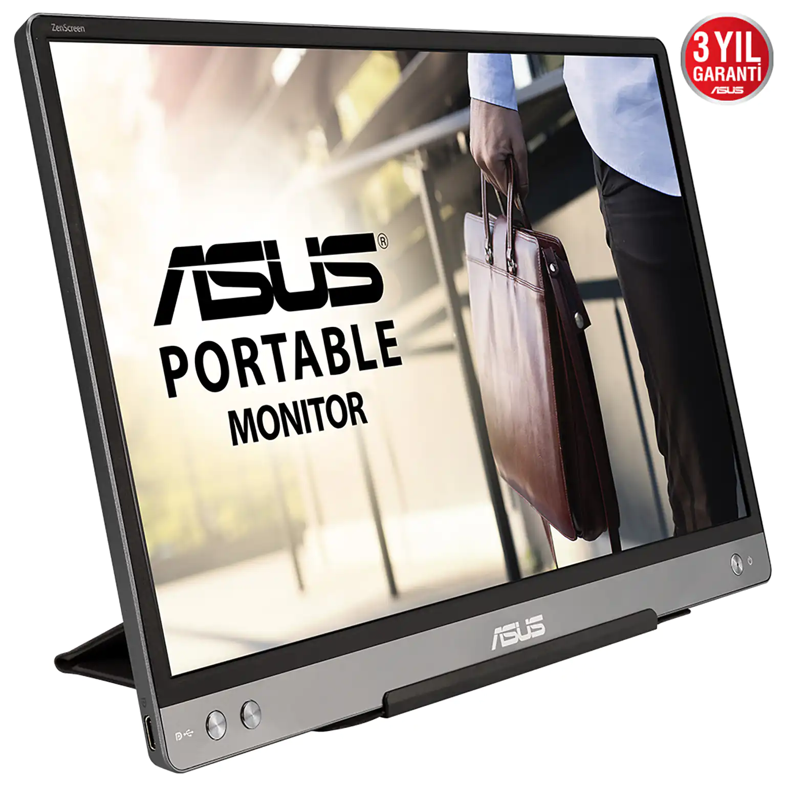 Asus ZenScreen 14 inç Taşınabilir USB Monitör MB14AC 2 Asus ZenScreen Ekran