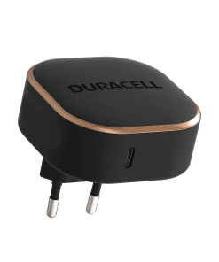 Duracell 1 X USB-C PD 20W Wall Charger Black DRACUSB18-EU