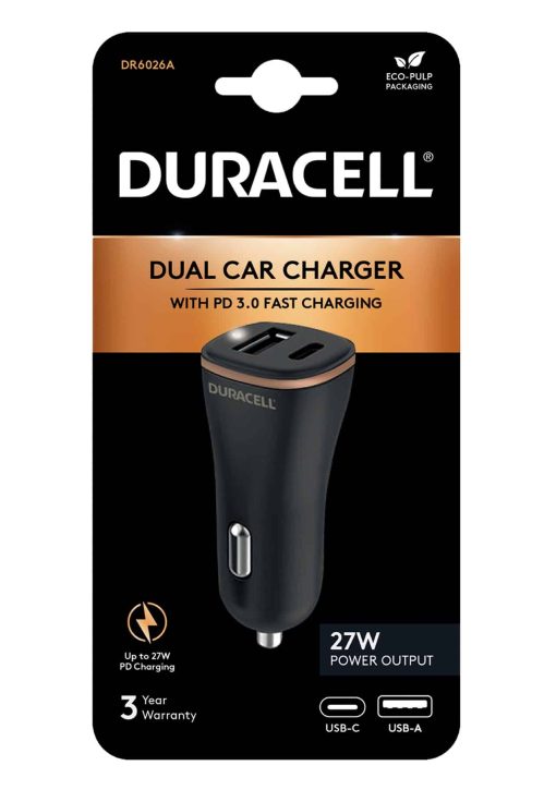 Duracell Araç Şarj Cihazı Kutu DR6026A