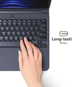 Zagg Pro Keys 2 iPad Air 11 (M2) Klavyeli Kılıf Uzun Süreli Kullanım