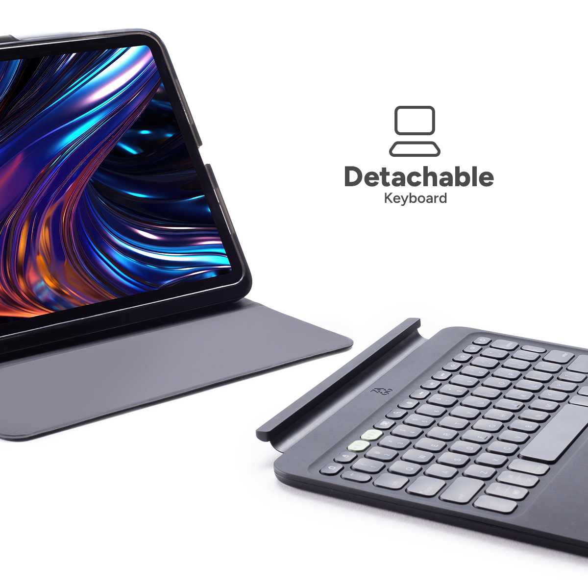 Zagg Pro Keys 2 – 13 inc Klavye (iPad Pro M5 / M4) 103418446 7 Zagg Pro Keys 2 iPad Pro M4 Ayrılabilen Klavyeli Tablet Kılıfı