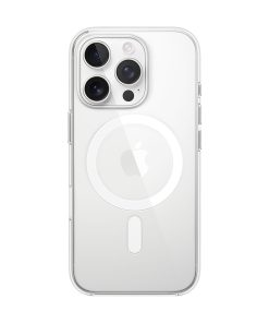 iPhone 16 Pro MagSafe Özellikli Şeffaf Kılıf Beyaz Titanyum MA7E4ZM/A