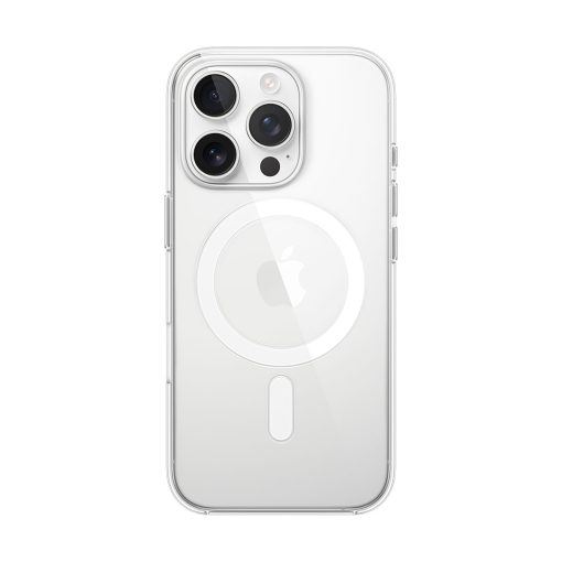 iPhone 16 Pro MagSafe Özellikli Şeffaf Kılıf Beyaz Titanyum MA7E4ZM/A