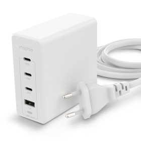 Mophie Speedport 120W 3 x USB-C & 1 x USB-A Güç Adaptörü Beyaz 409909309