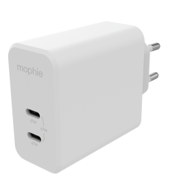 Mophie Speedport 67W 2 x USB-C Güç Adaptörü Beyaz 409909304