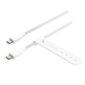 Mophie Charge Stream 60W USB-C to USB-C Şarj Kablosu Beyaz (2M) 409912828