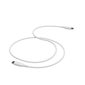 Mophie Essentials 60W USB-C to USB-C Şarj Kablosu Beyaz (1M) 409913177