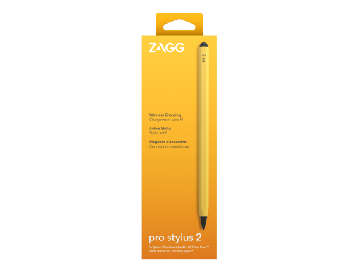 Zagg Pro Stylus 2 Wireless Charging iPad Uyumlu Dijital Kalem Sarı Kutu 109912137