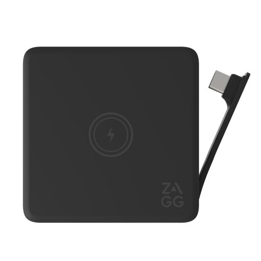 Zagg Kablosuz Şarj Bağlayıcılı 4 Bağlantı Noktalı Hub Siyah 109816213