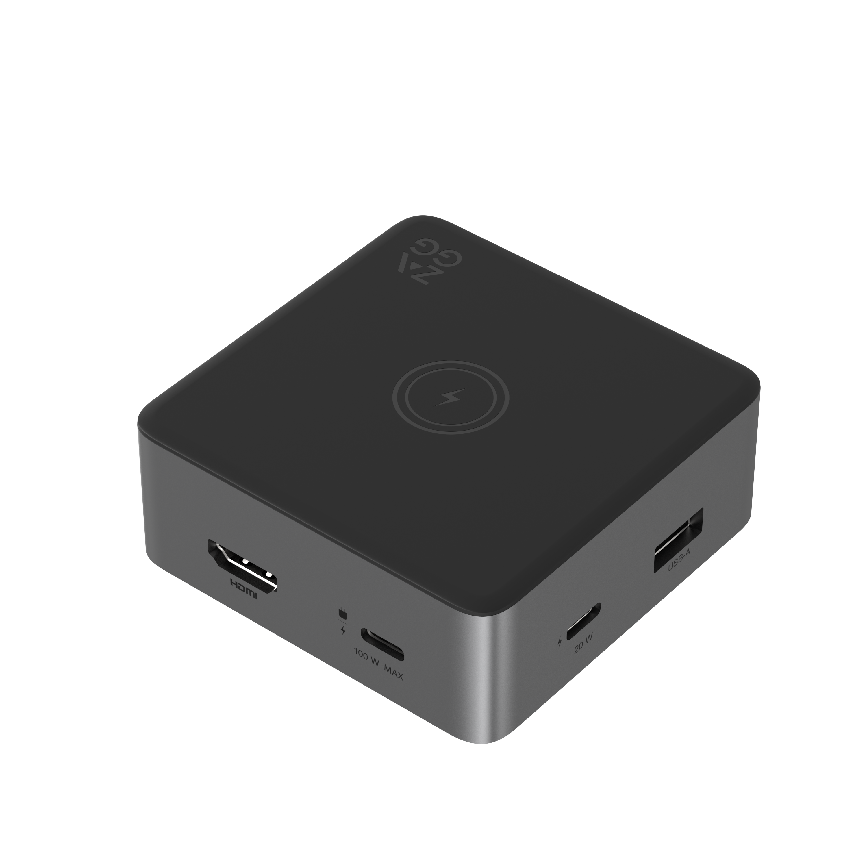 Zagg 4-Port Hub with Wireless Charging Çoğaltıcı