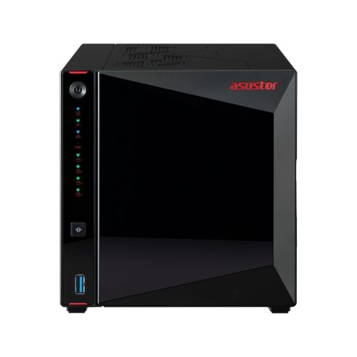 AS5404T Intel N5105, 4 Yuvalı(4X22TB Desteği), 4GB DDR4(8GB Ram Desteği), M.2 x4, 2.5GbE x2, USB 3.2 x2, HDMI 2.0b x1