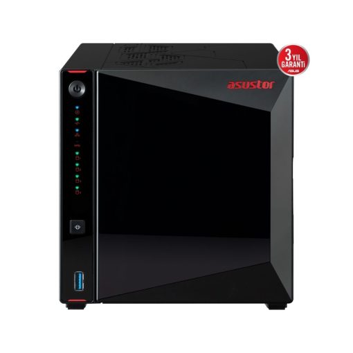 AS5404T Intel N5105, 4 Yuvalı, 4GB DDR4, M.2, 2.5GbE, USB 3.2 x2, HDMI 2.0b x1