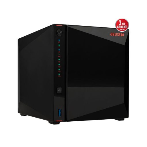 AS5404T Intel N5105, 4 Yuvalı, 4GB DDR4, M.2, 2.5GbE, USB 3.2, HDMI 2.0b