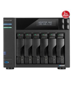 Asustor 6 Yuvalı 8 GB NAS Depolama Ünitesi AS6706T