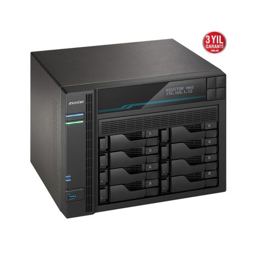 Asustor AS6508T 8 Yuvalı Nas Depolama Ünitesi AS6508T