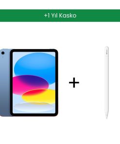 İTK Eğitim Seti 6 +1 Yıl Kasko - iPad 10. Nesil Mavi ve Apple Pencil (USB-C)