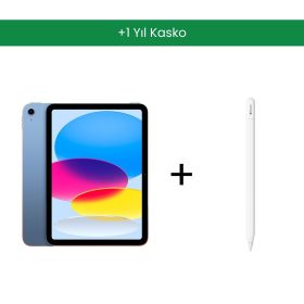 İTK Eğitim Seti 6 +1 Yıl Garanti – iPad 10. Nesil Wi-Fi 64GB Mavi ve Apple Pencil (USB-C)
