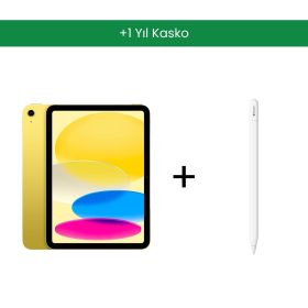 İTK Eğitim Seti 6 +1 Yıl Garanti – iPad 10. Nesil Wi-Fi 64GB Sarı ve Apple Pencil (USB-C)