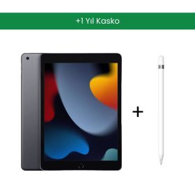 İTK Eğitim Seti 2 +1 Yıl Garanti – iPad 9. Nesil 10.2 inç Wi-Fi 256 GB Uzay Grisi ve Apple Pencil 1. Nesil