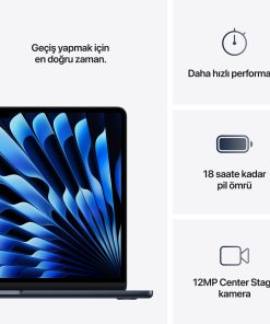 MacBook Air 13 M4 Gece Yarısı Özellikleri