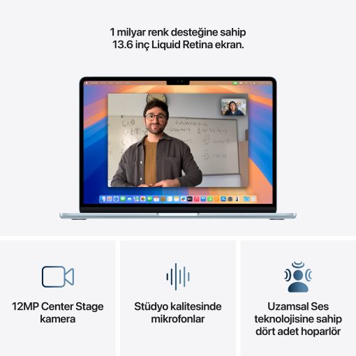 MacBook Air Ses ve Kamera Özellikleri
