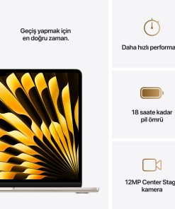 MacBook Air 13 M4 Yıldız Işığı Özellikleri