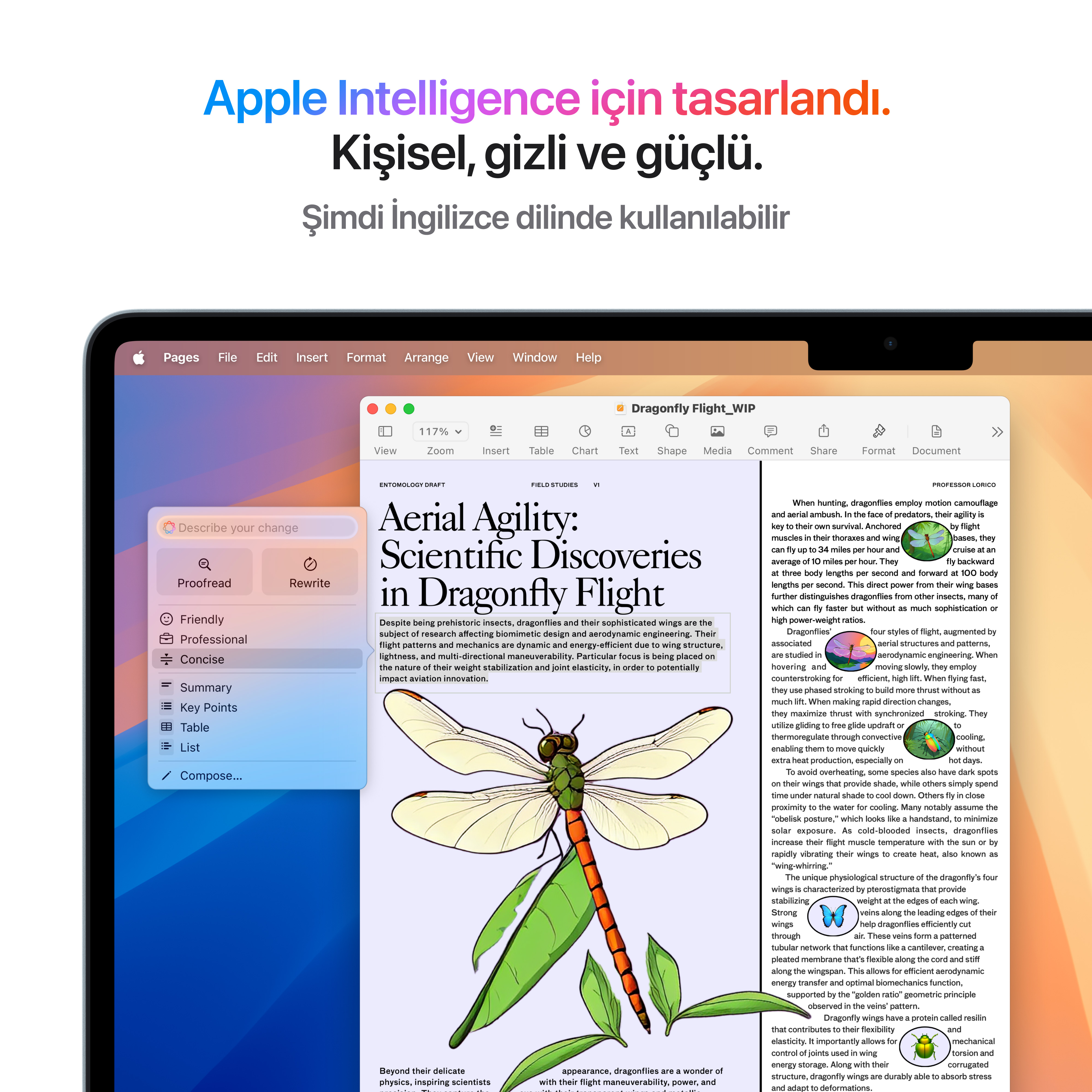 MacBook Air 15 M4 apple İntelligence