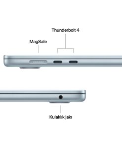 MacBook Air 15 M4 Gök Mavisi Giriş Çıkış Birimleri
