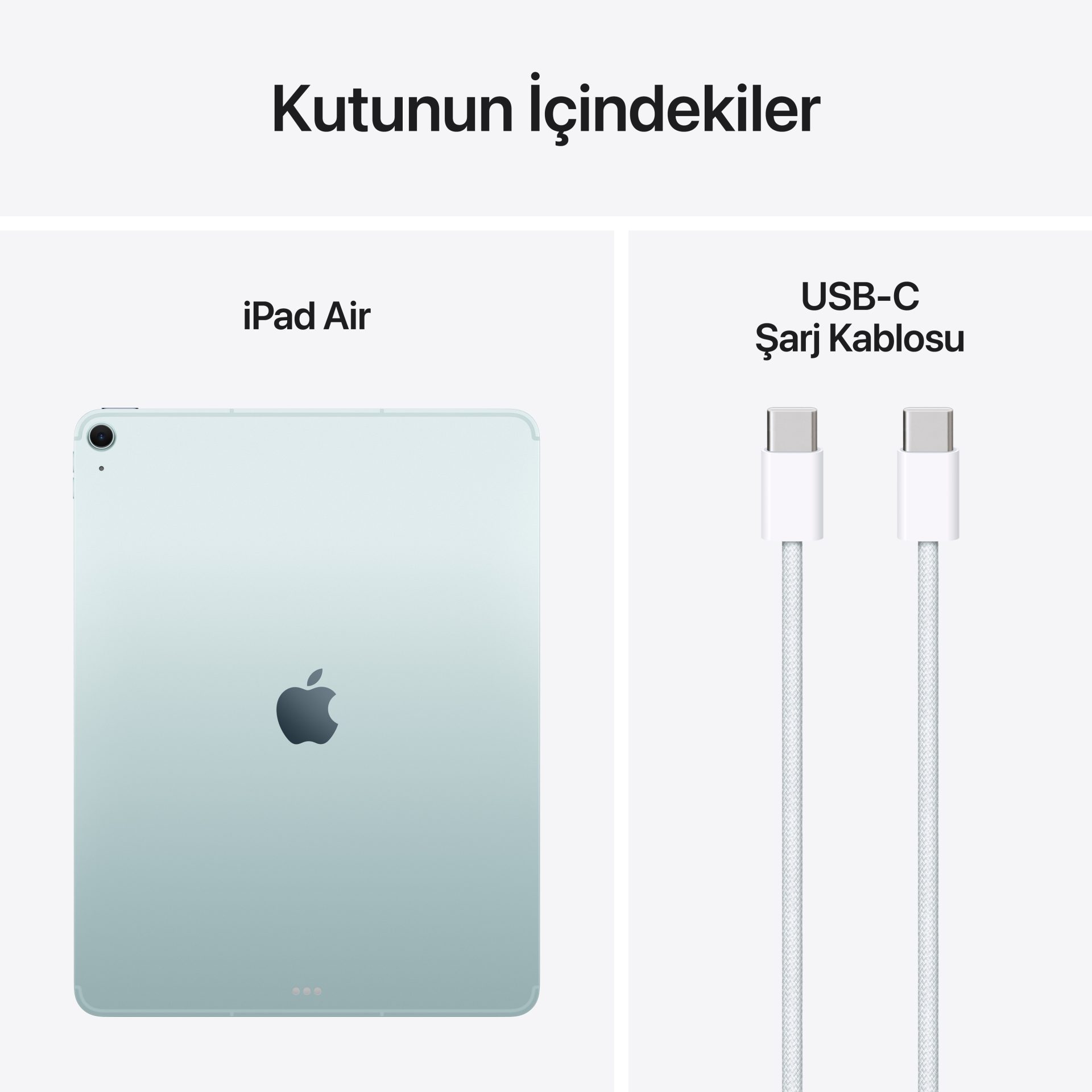 iPad Air 13 inç Wi-Fi + Cellular 256GB Mavi MCJ64TU/A - Apple - PT