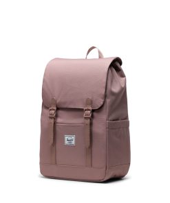 Herschel Retreat Küçük Boy Gül Kurusu Macbook Sırt Çantası 11400-02077 Su Şişesi Bölmesi