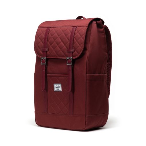 Herschel Retreat 15 - 16 inç Macbook Bordo Sırt Çantası 11397-06501 Su Şişesi Cebi