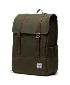 Herschel Survey 15 - 16 inç Yeşil Bilgisayar Sırt Çantası 11404-04281 Su Şişesi Cebi