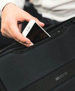 XD Design Bobby Bizz Anti-Theft Siyah 15 inç Macbook El ve Sırt Çantası P705.571 Gizli Cep