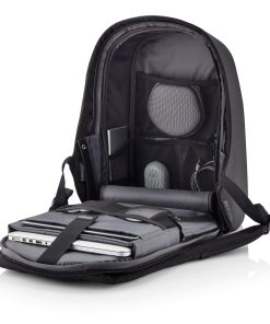 XD Design Bobby Hero Regular Anti-Theft Siyah Bilgisayar Sırt Çantası P705.291 İç Tasarımı