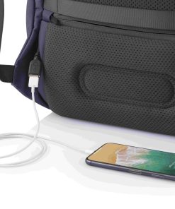 XD Design Bobby Soft Lacivert Sırt Çantası P705.795 USB Şarj Bağlantı Noktası
