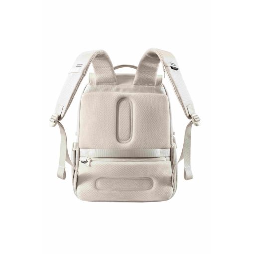 XD Design Bobby Soft Daypack Anti-Theft Krem Sırt Çantası P705.983 Omuz Askısı