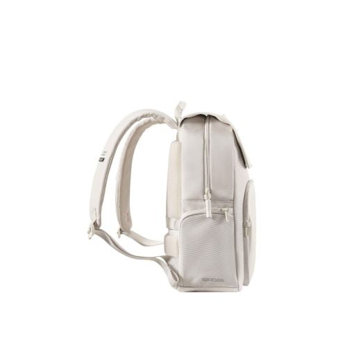 XD Design Bobby Soft Daypack Anti-Theft Krem MacBook Sırt Çantası P705.983 Su Şişesi Cebi