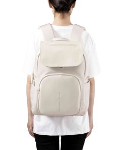 XD Design Bobby Soft Daypack Anti-Theft Krem Sırt Çantası P705.983 Kullanım