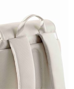 XD Design Bobby Soft Daypack Anti-Theft Krem Sırt Çantası P705.983 El Tutamacı