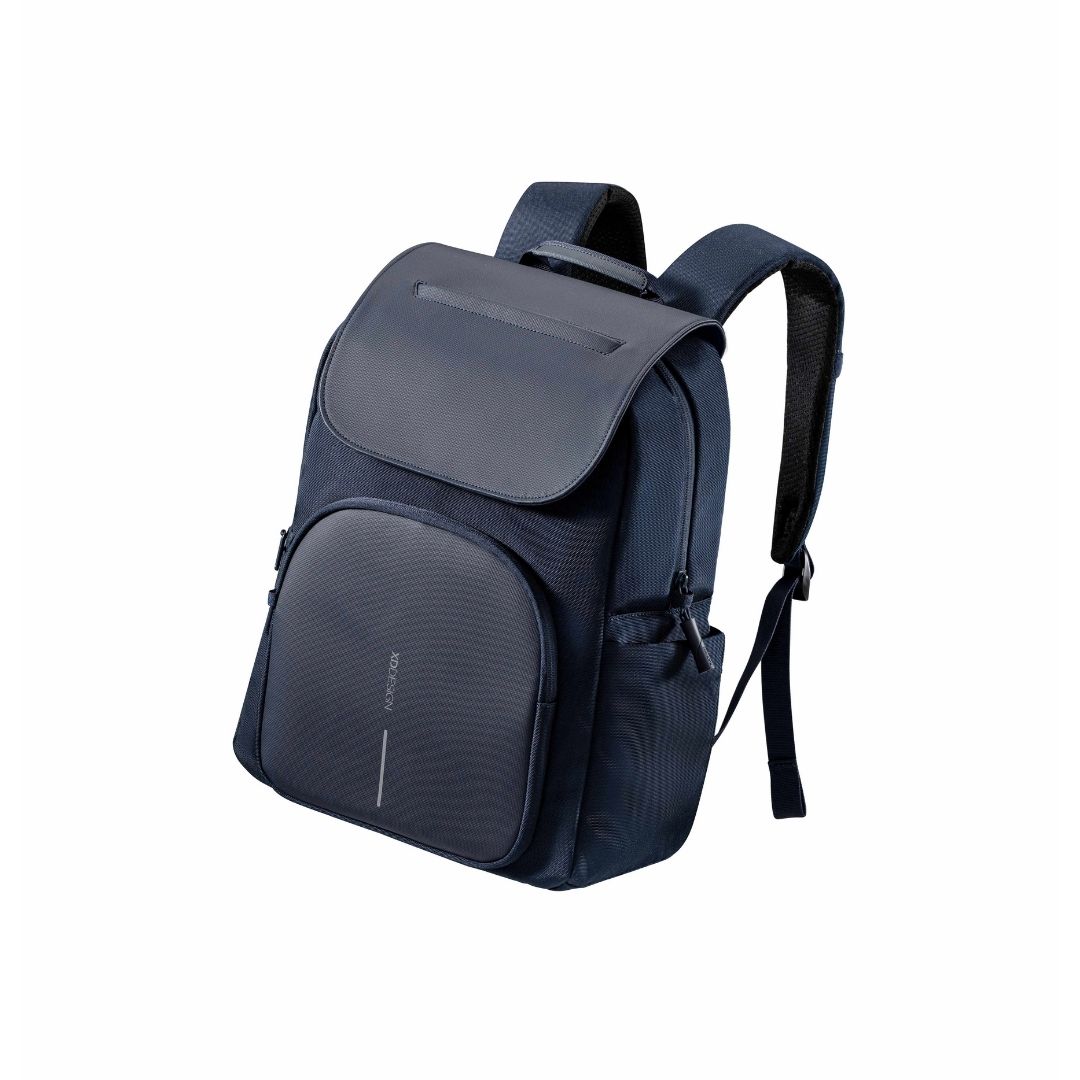 XD Design Bobby Soft Daypack Anti-Theft Lacivert Sırt Çantası P705.985 Yan Görünümü