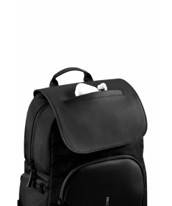 XD Design Bobby Soft Daypack Anti-Theft Siyah Sırt Çantası P705.981 El Tutamacı