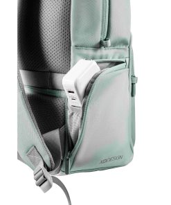XD Design Bobby Soft Daypack Anti-Theft Yeşil Sırt Çantası P705.987 Yan Cep