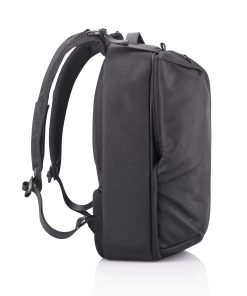 XD Design Flex Gym Siyah Spor Çantası P705.801 Yan Tasarım