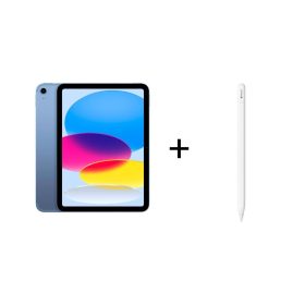Kolej Seti 19 – iPad 11 inç (A16) Wi-Fi + Cellular 128GB Mavi ve Apple Pencil (USB-C)