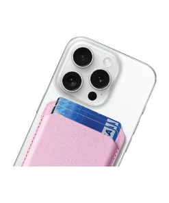 Bix TMW2 Katlanabilir Manyetik Deri Cüzdan Pembe 8681820420296