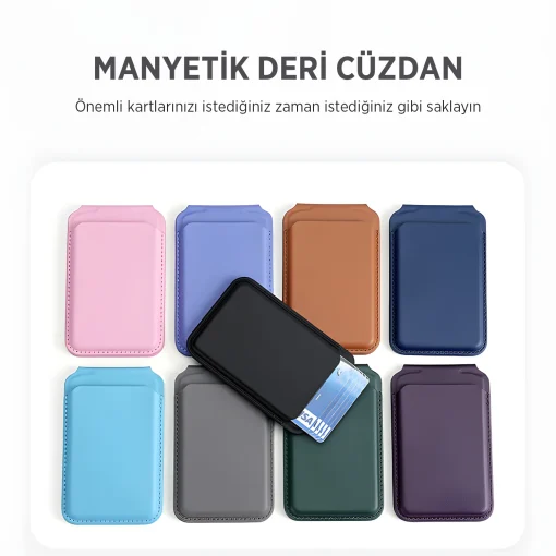Bix TMW2 Manyetik Deri Cüzdan