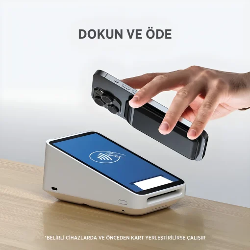 Bix TMW2 Manyetik Deri Cüzdan Siyah Dokun ve Öde 8681820420234